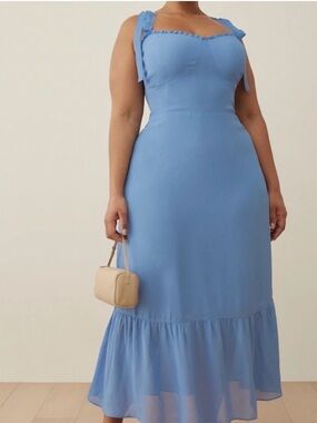 Reformation | Dresses | Reformation Elmer Linen Dress | Poshmark